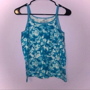 Blue Tye-Dye Tank Top XL